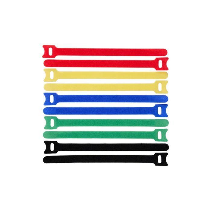 Lanview Lanview Cable Tie, Hook and Loop 150mm x 12mm 10pcs/bag, Multicolour Lanview Lanview Cable Tie, Hook and Loop 150mm x 12mm 10pcs/bag, Multicolour