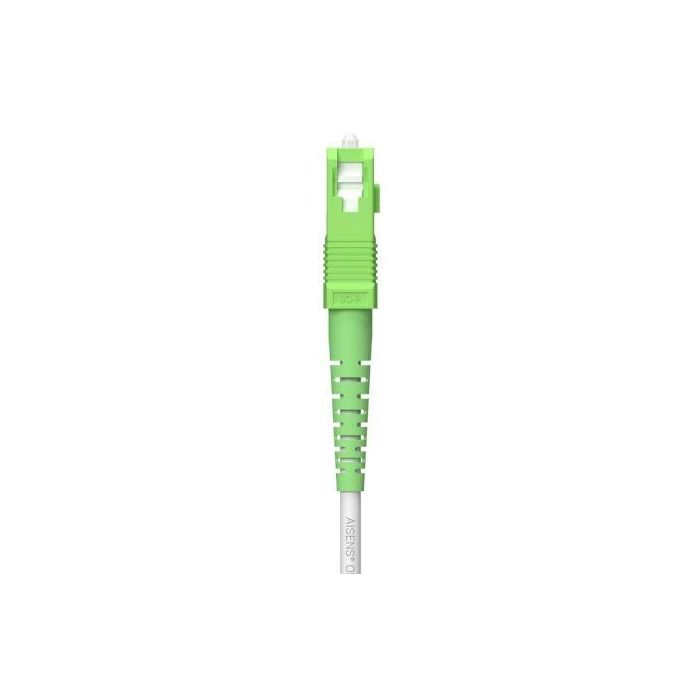 Aisens Cable Fibra Óptica Latiguillo G657A2 3.0 9/125 SMF Simplex SC/APC-SC/APC Blanco 80m A152-0616 1