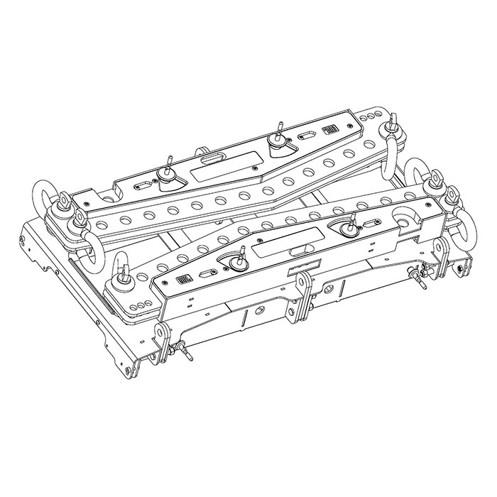 JBLPRO Barra de Extensión 80 cm