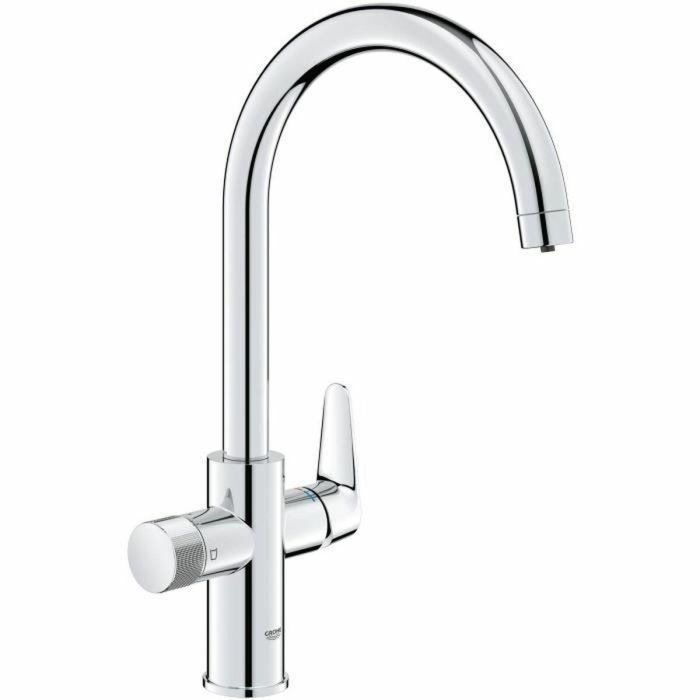 GROHE 30592000 Grifo de Cocina con Sistema de Filtración de Agua Blue Pure StartCurve Cromo, Caño Alto en C, Rotación 150° 0 GROHE 30592000 Grifo de Cocina con Sistema de Filtración de Agua Blue Pure StartCurve Cromo, Caño Alto en C, Rotación 150° 0
