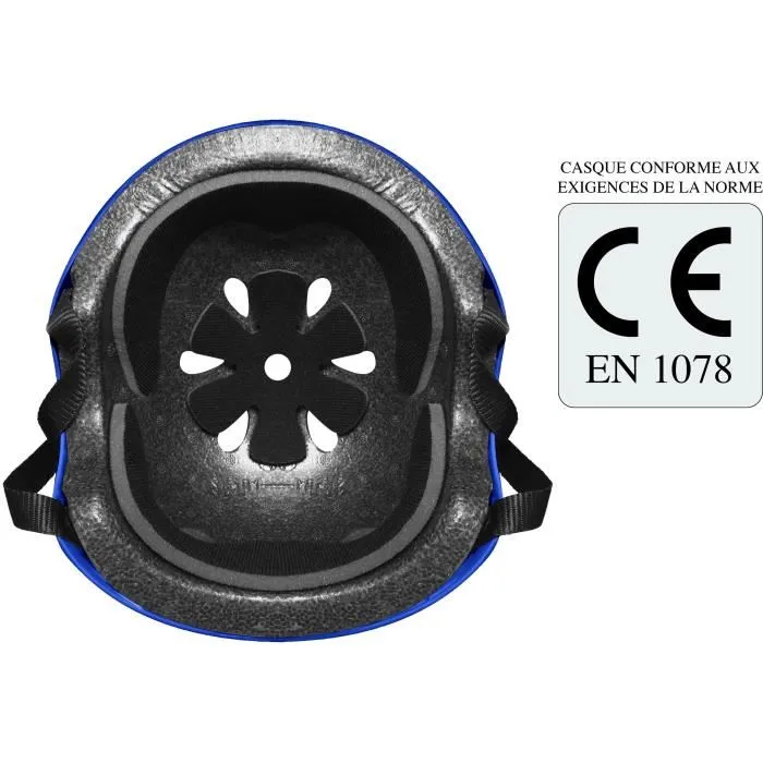 Stamp Casco Skate Hot Wheels Talla 53/57 cm Correas Ajustables Carcasa ABS EPS Transpirable 3