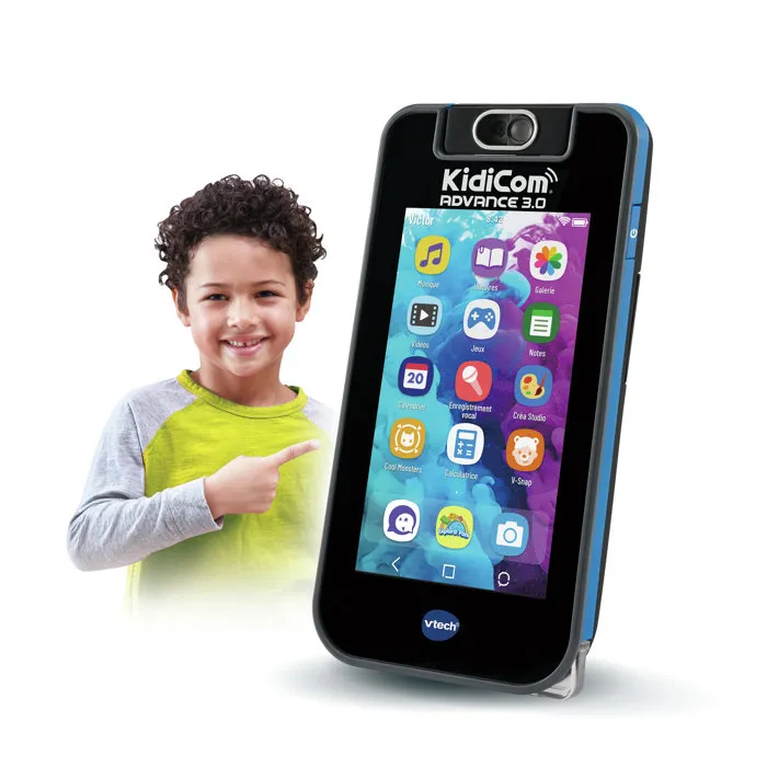 Vtech Kidicom Advance 3.0 Negro - Teléfono para Niños Inteligente - 6-12 Años 5