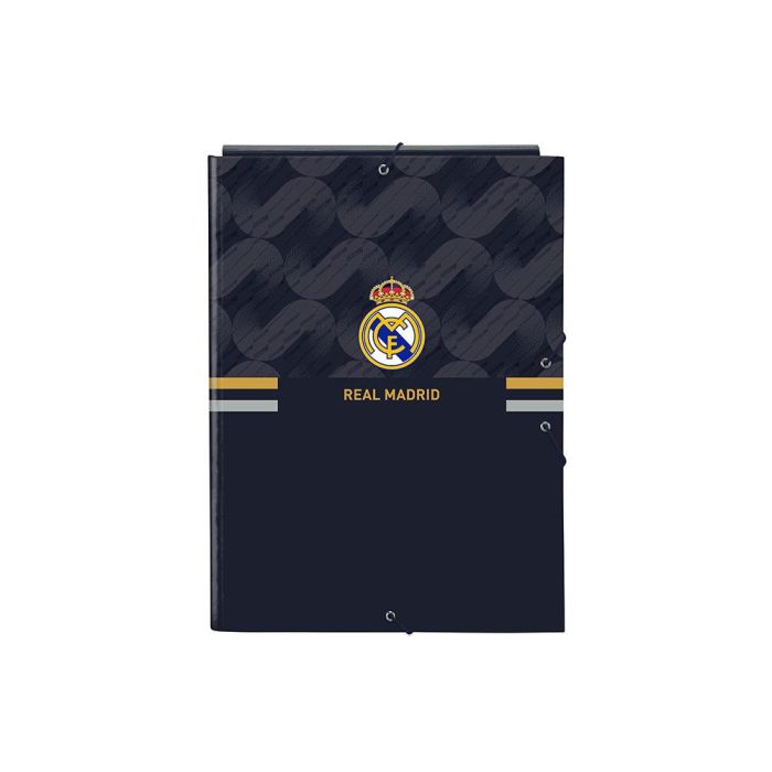 Carpeta Gomas Solapas Safta Folio Real Madrid 2 Equipacion 23-24