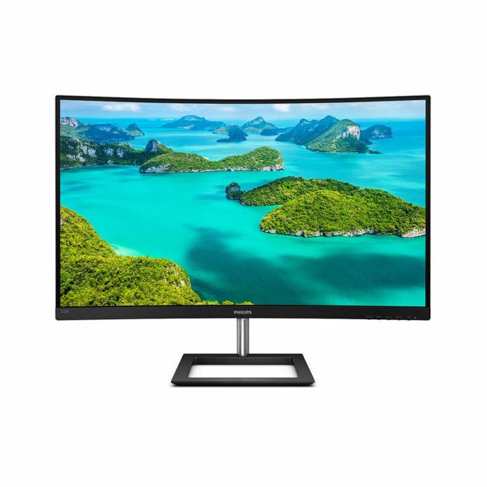 Monitor Profesional Curvo Philips E-Line 328E1CA 31.5"/ 4K/ Multimedia/ Negro