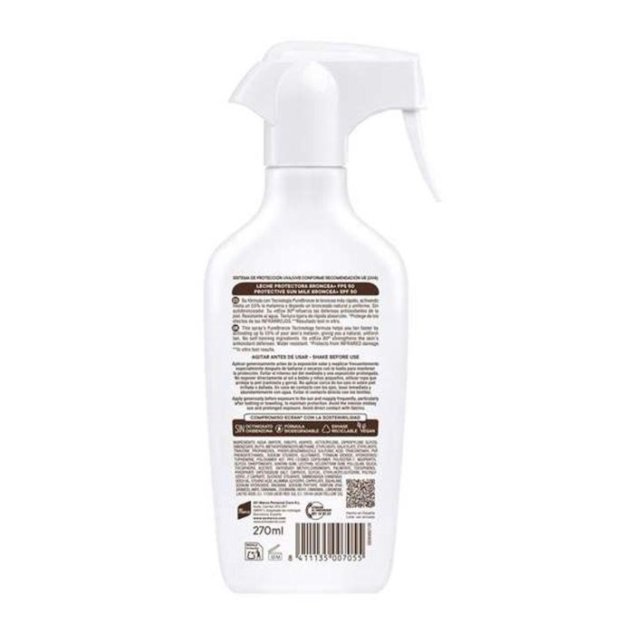 Ecran Leche Protectora Pistola Broncea F50 270 ml 1