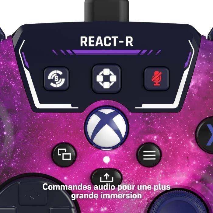 Controlador de juego con cable - TURTLE BEACH - REACT-R - Nebula - Xbox y Windows 2 Controlador de juego con cable - TURTLE BEACH - REACT-R - Nebula - Xbox y Windows 2