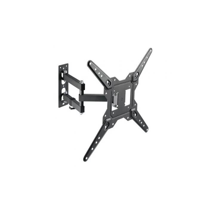 Aisens WT55TSE-153 Soporte de Pared Giratorio e Inclinable para TV de 23-55 Pulgadas, Carga Máxima 30kg, Negro
