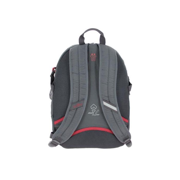 Totto Mochila para Portátil 14" Gris - Deportto, 20L, Organizador, Tejido Reflectante, MA04IND673-2210F-G98 2
