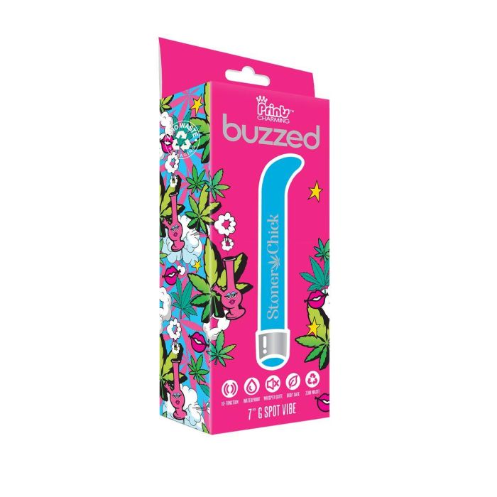 Vibrador Punto G NS Novelties Prints Charming Azul 1 Vibrador Punto G NS Novelties Prints Charming Azul 1