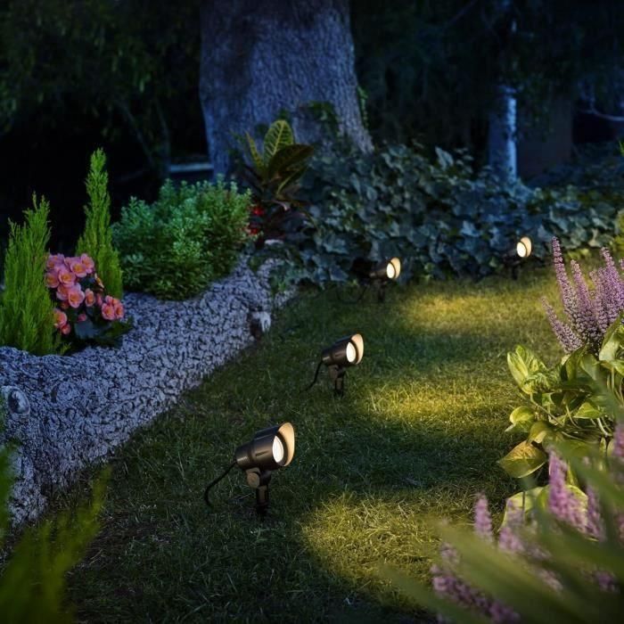 Foco de exterior PHILIPS Baja tensión GardenLink 1x6W, 2700K, IP44 - Fuente de alimentación no incluida 2 Foco de exterior PHILIPS Baja tensión GardenLink 1x6W, 2700K, IP44 - Fuente de alimentación no incluida 2