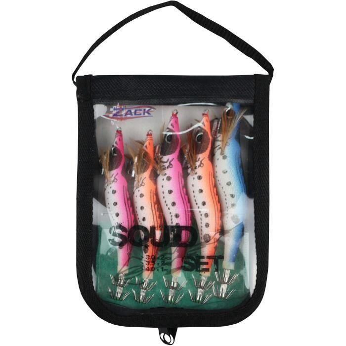 Kit ZACK 5 Jigs de pescado Kit ZACK 5 Jigs de pescado