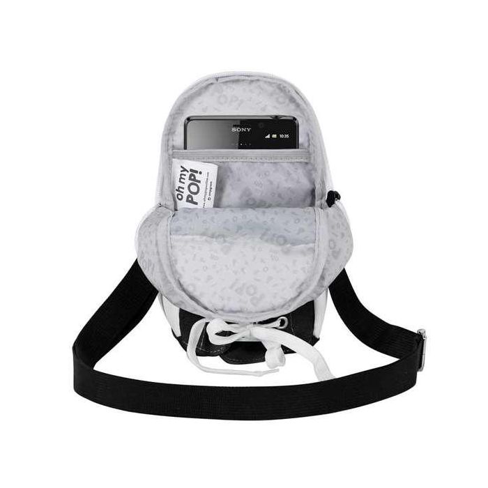 Karactermania Bolso OMP! Sneakers Black 22x17x7 cm 4 Karactermania Bolso OMP! Sneakers Black 22x17x7 cm 4