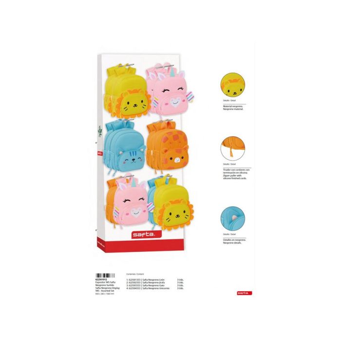 Relleno Expositor Safta 945 Neopreno Animalitos 2025 1580x650x280 mm 1 Relleno Expositor Safta 945 Neopreno Animalitos 2025 1580x650x280 mm 1
