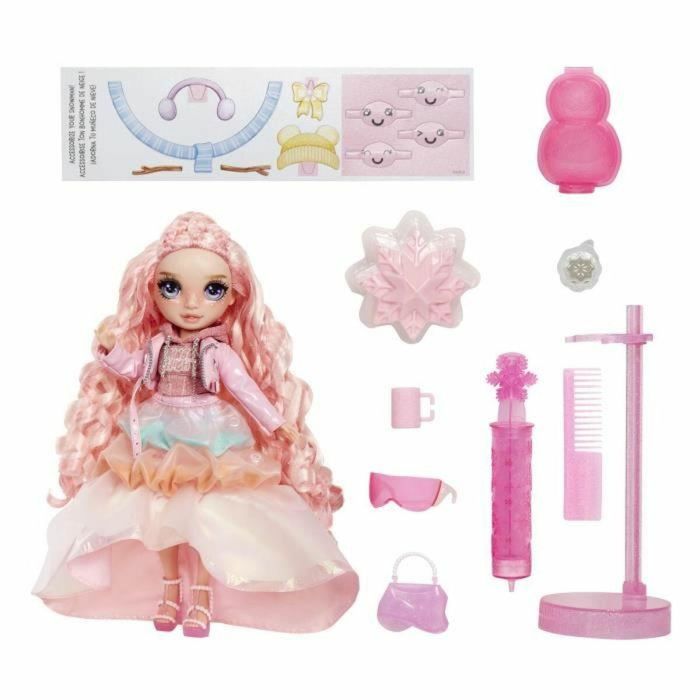 Rainbow High - Winter Wonderland - Rosa - Revela tu color - Crea tu propio muñeco de nieve - A partir de 4 años 1