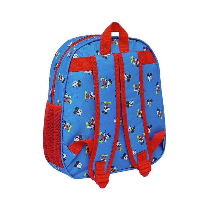 Safta Mochila 3D Mickey Mouse 27x33x10 cm para niños a partir de 3 años 3