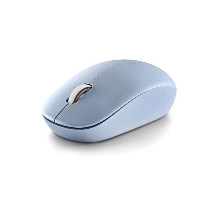 NGS Ratón Óptico Inalámbrico Fog Pro Blue 1000 DPI USB con Botones Silenciosos, Nano USB, Ambidiestro, Alcance 10m 1