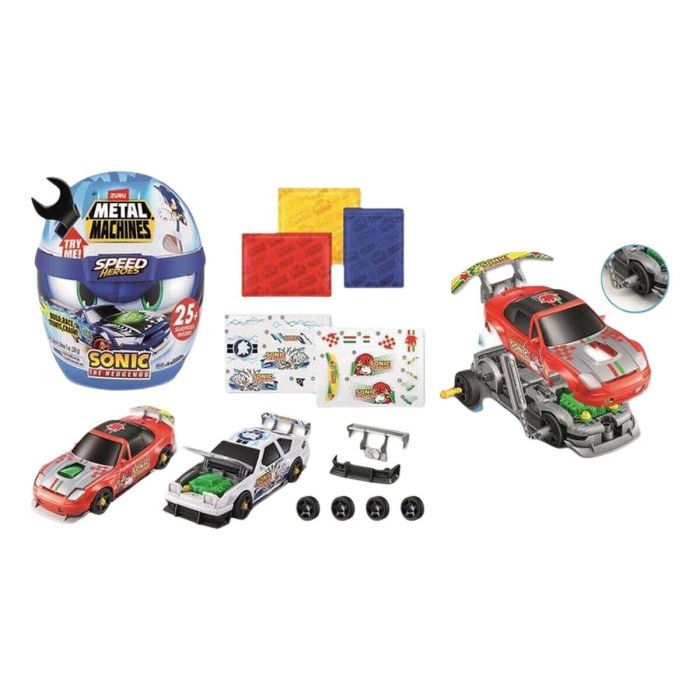 Casco metal machines sonic speed hero, monta tu propio coche 2 Casco metal machines sonic speed hero, monta tu propio coche 2