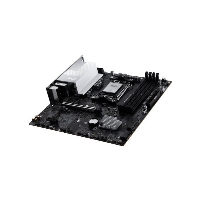 MSI PRO B840M-P WIFI6E Placa Base Micro ATX AMD Zócalo AM5 B840 DDR5 WiFi 6E 2.5G LAN PCIe 4.0 para Ryzen 7000/8000/9000 1 MSI PRO B840M-P WIFI6E Placa Base Micro ATX AMD Zócalo AM5 B840 DDR5 WiFi 6E 2.5G LAN PCIe 4.0 para Ryzen 7000/8000/9000 1