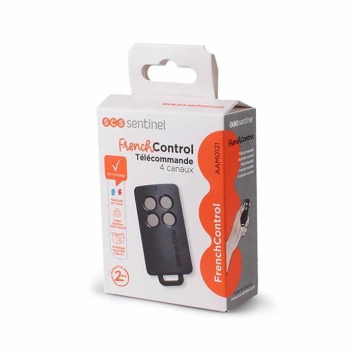 SCS Sentinel AAM0121 Control Remoto de Puerta 4 Canales, Código Giratorio COBEST, Alcance 50 Metros 3