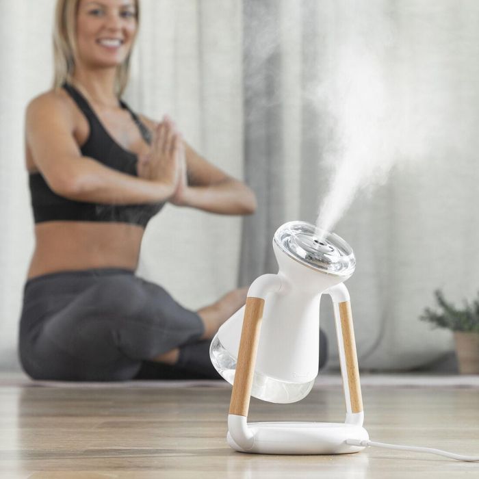 Humidificador Difusor de Aromas y Cargador Inalámbrico 3 en 1 Misvolt InnovaGoods 10 Humidificador Difusor de Aromas y Cargador Inalámbrico 3 en 1 Misvolt InnovaGoods 10