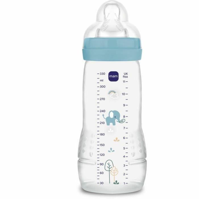 MAM Baby MAM9001616857980 Biberón Easy Active 330 ml +6 meses Tetina X flow Ocean 0 MAM Baby MAM9001616857980 Biberón Easy Active 330 ml +6 meses Tetina X flow Ocean 0
