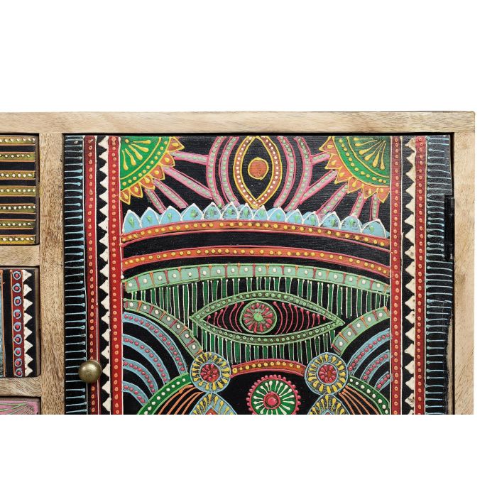 Giner y Colomer Mueble T.V. de Madera de Mango Natural Multicolor 60x105 cm 4 Giner y Colomer Mueble T.V. de Madera de Mango Natural Multicolor 60x105 cm 4