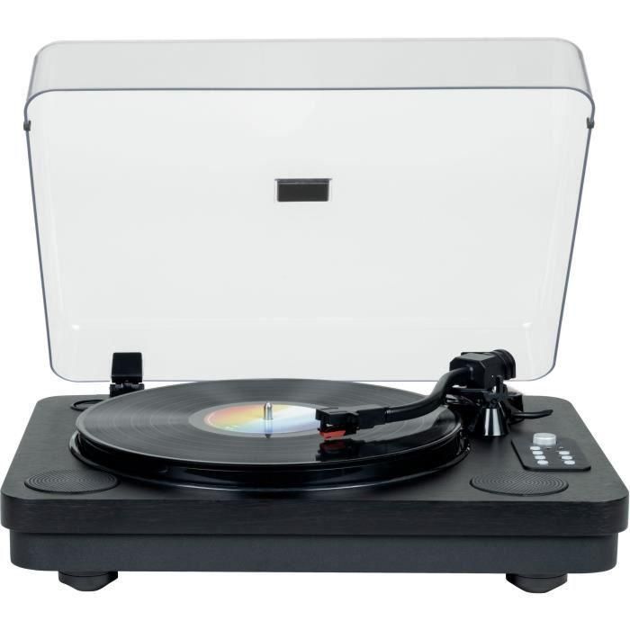 Tocadiscos de vinilo Bluetooth - THOMSON - TT650BT - Grabación USB - 2 altavoces - Negro Tocadiscos de vinilo Bluetooth - THOMSON - TT650BT - Grabación USB - 2 altavoces - Negro