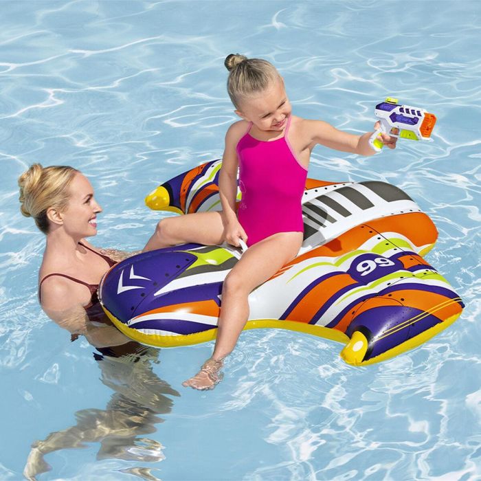 Bestway Figura Hinchable Nave Espacial con Asa con Pistola de Agua 117x107 cm +3 Años Playa y Piscina 41503 1 Bestway Figura Hinchable Nave Espacial con Asa con Pistola de Agua 117x107 cm +3 Años Playa y Piscina 41503 1