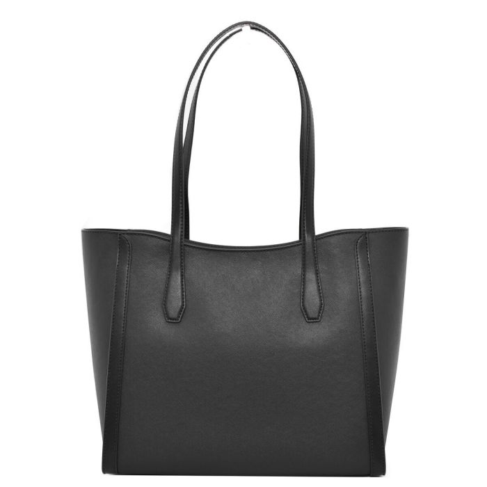 Bolso de Hombro Michael Kors Leida Negro 33 X 30 X 12 CM 2