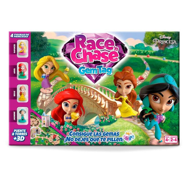Shuffle juego de mesa juego de mesa race n chase princesas +4 años 4 Shuffle juego de mesa juego de mesa race n chase princesas +4 años 4