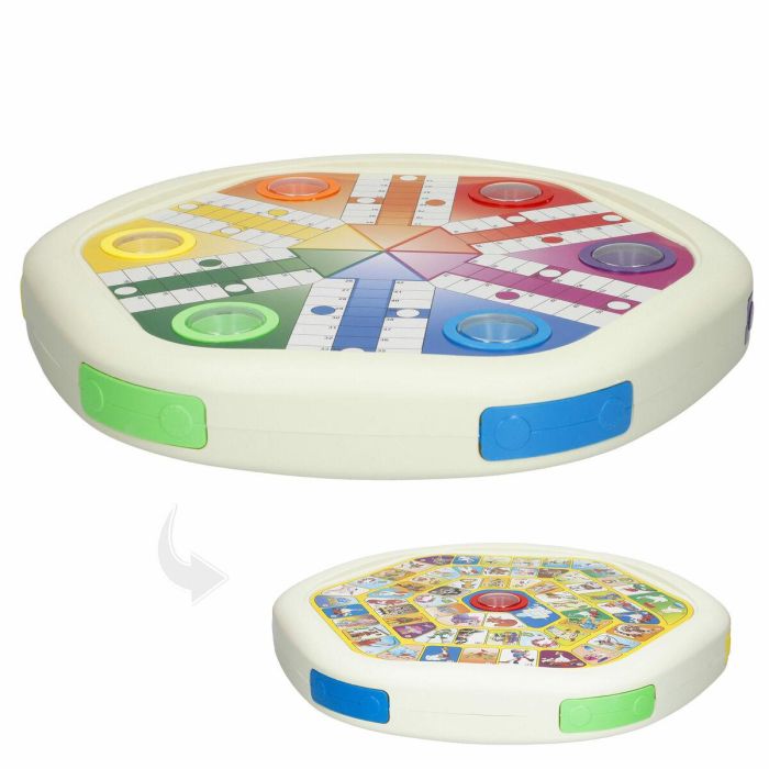 Parchís y Oca Automático Colorbaby (6 Unidades) 6 Parchís y Oca Automático Colorbaby (6 Unidades) 6