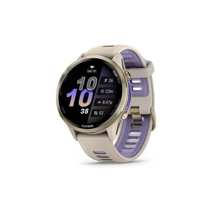 Garmin Forerunner 970 Reloj Inteligente Deportivo GPS, Pantalla AMOLED Táctil 1.4", Titanio Soft Gold 47mm, Compatible con iPhone y Android 0 Garmin Forerunner 970 Reloj Inteligente Deportivo GPS, Pantalla AMOLED Táctil 1.4", Titanio Soft Gold 47mm, Compatible con iPhone y Android 0