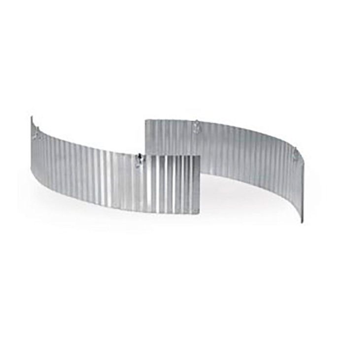 Vaello Paravientos 4 módulos para paelleras, acero galvanizado, evita que se apague el quemador 1 Vaello Paravientos 4 módulos para paelleras, acero galvanizado, evita que se apague el quemador 1