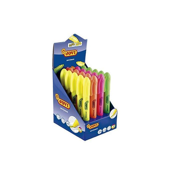Jovi Marcador Fluorescente Jovi!Neon De Gel En Stick 140 mm C-Surtidos Expositor 20 Ud Jovi Marcador Fluorescente Jovi!Neon De Gel En Stick 140 mm C-Surtidos Expositor 20 Ud