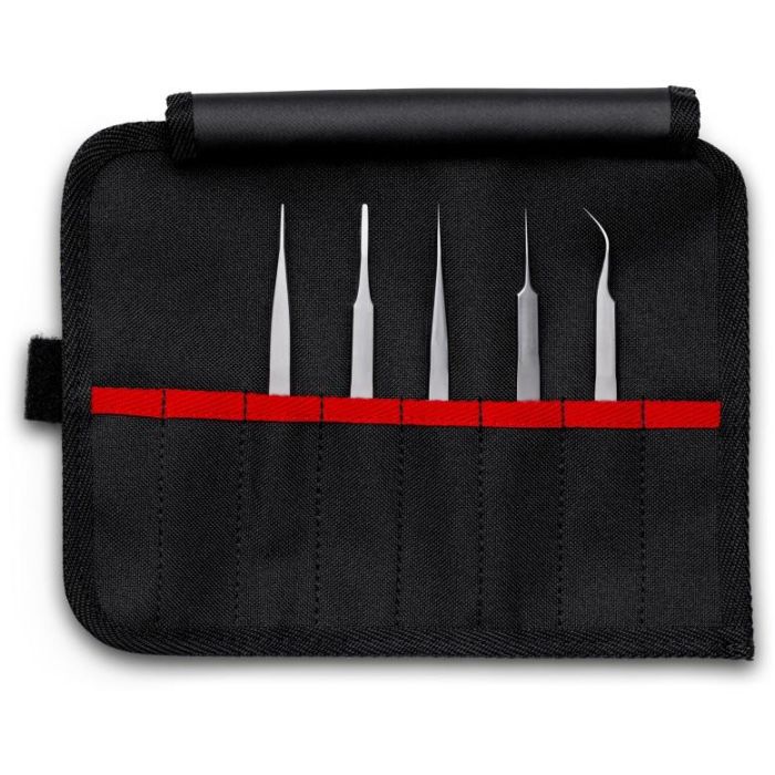 Knipex Set de pinzas de precisión, 5 piezas