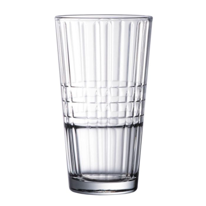 Caja 6 Vasos Altos Vidrio Stack'Up Cross Arcoroc 35 cL