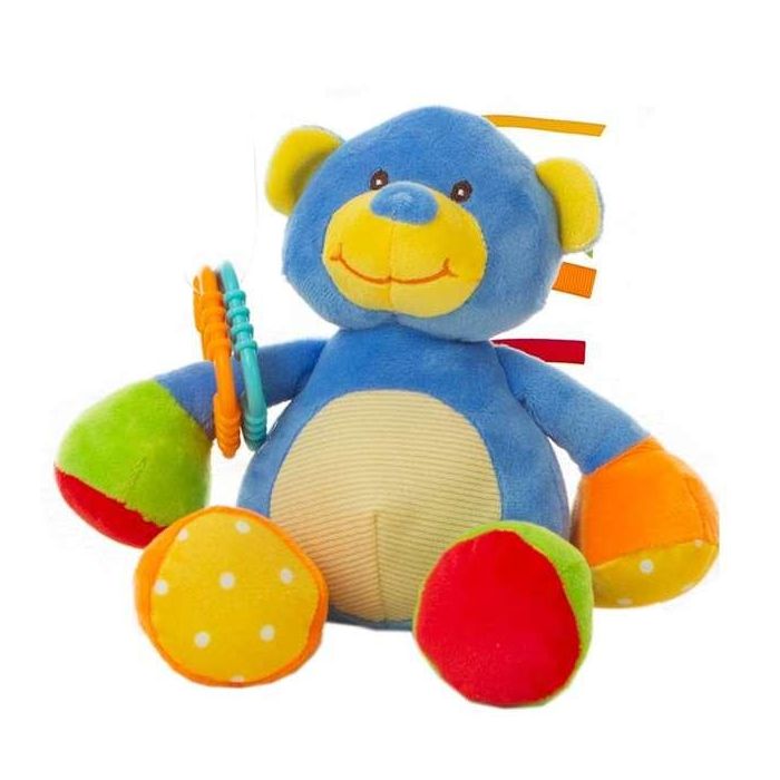 Creaciones Llopis Oso Activity Azul 26 cm Poliéster Caja Abierta Creaciones Llopis Oso Activity Azul 26 cm Poliéster Caja Abierta