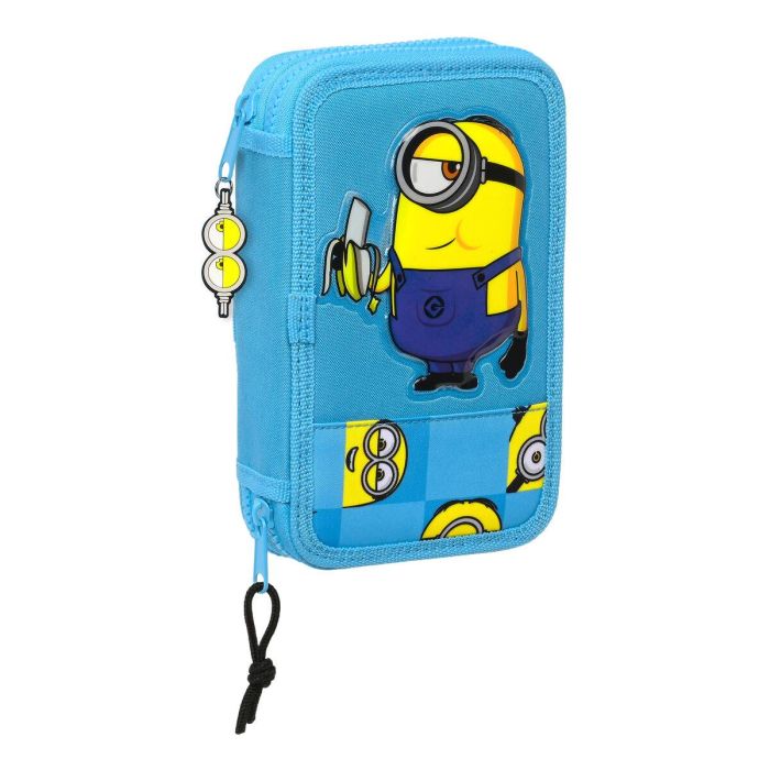 Plumier Doble Minions Minionstatic Azul (28 piezas) 0 Plumier Doble Minions Minionstatic Azul (28 piezas) 0