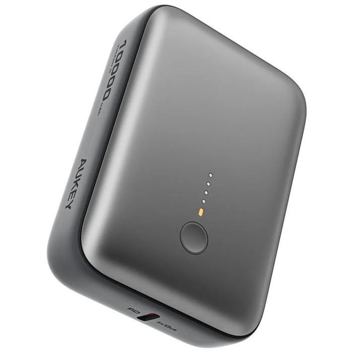 Aukey Powerbank Spark Mini 10000mAh 20W con USB-C y USB-A - Gris
