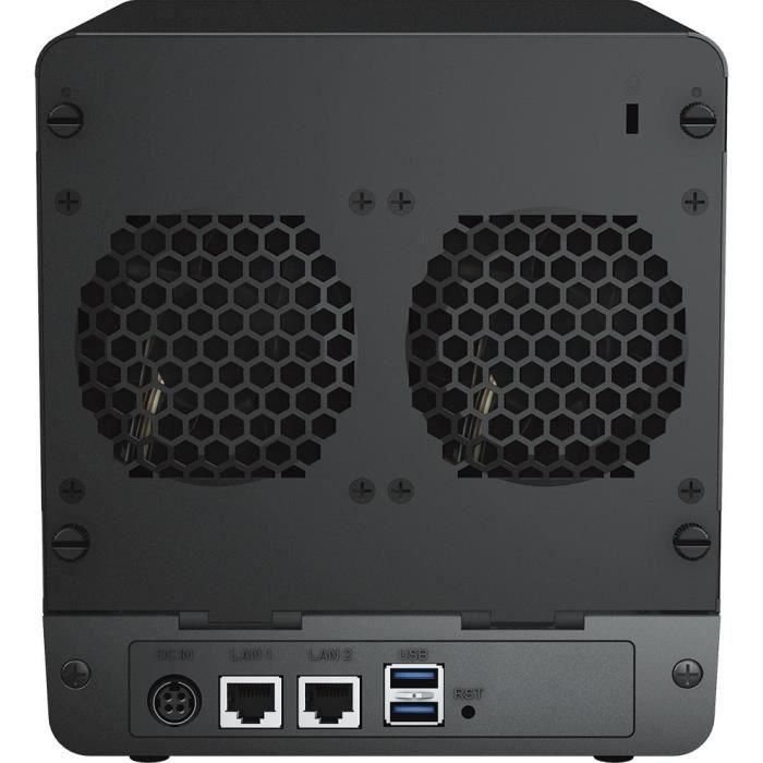 Synology DS423 Servidor de Almacenamiento NAS para Hogar, 2GB DDR4, Procesador Realtek RTD1619B, DiskStation Manager, Negro 4 Synology DS423 Servidor de Almacenamiento NAS para Hogar, 2GB DDR4, Procesador Realtek RTD1619B, DiskStation Manager, Negro 4