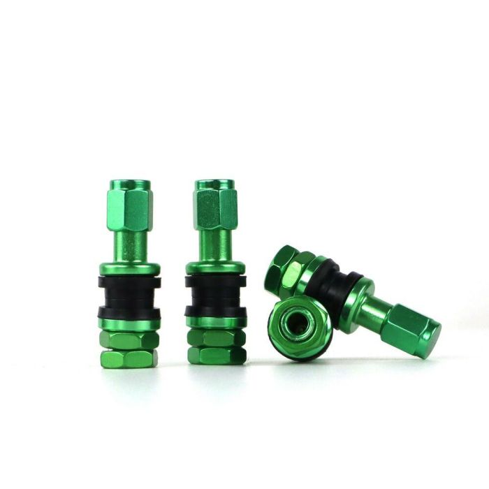 Válvula OMP Aluminio Verde 4 uds Válvula OMP Aluminio Verde 4 uds