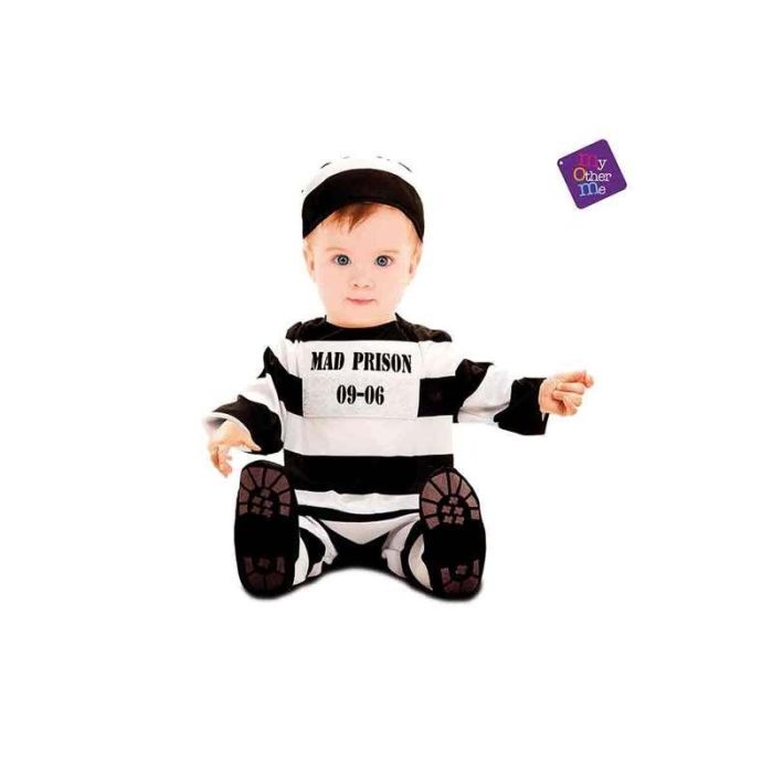 Disfraz baby prisoner talla 7-12 m 4 Disfraz baby prisoner talla 7-12 m 4