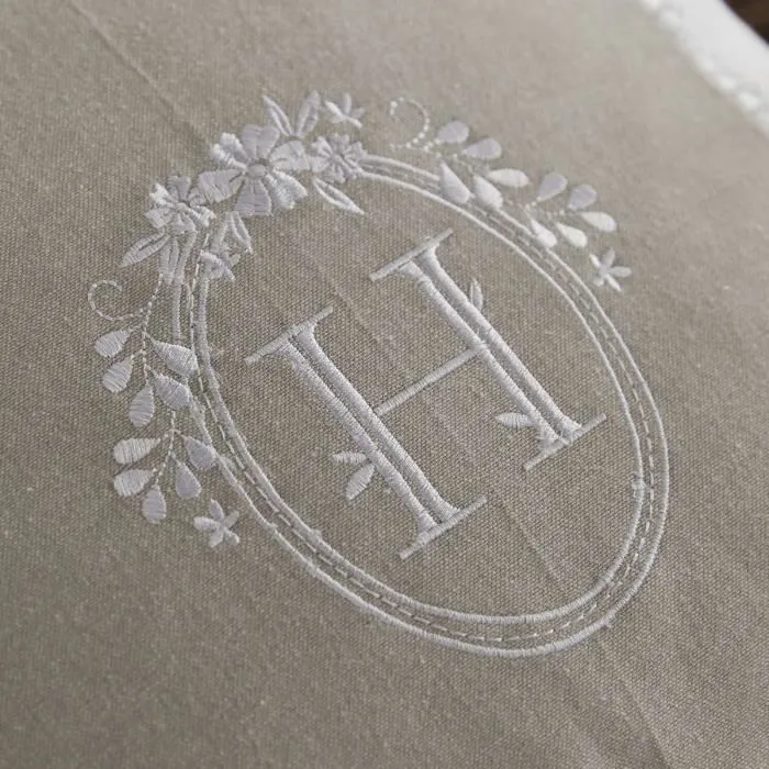 Today Cojín TOD1700216549240 Slub x Chambray x Bordado Berenice 40 x 40 cm 1