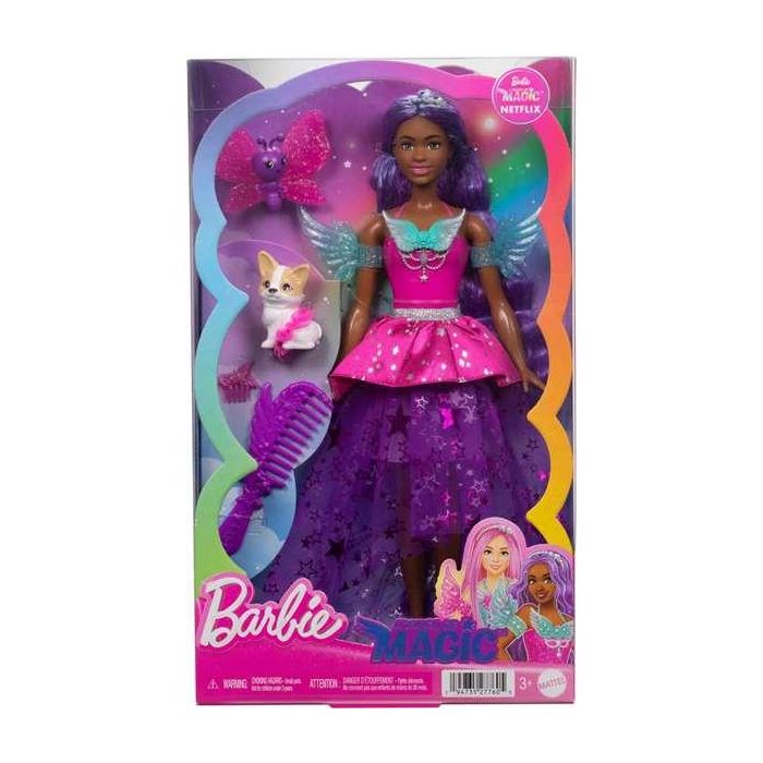 Muñeca barbie un toque de magia doll 22x34,5x20 cm Muñeca barbie un toque de magia doll 22x34,5x20 cm