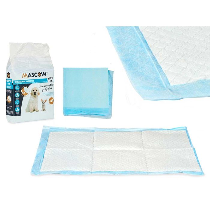 Empapador 10 Piezas 40X60Cm Con Adhesivo Mascow (10 Unidades) 0 Empapador 10 Piezas 40X60Cm Con Adhesivo Mascow (10 Unidades) 0