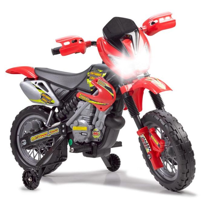 Feber 8/11250 Moto Cross 400F 6V Eléctrica para Niños +3 Años - Alcanza 3 km/h