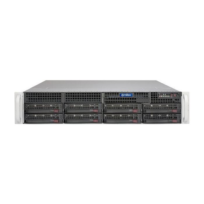 Ernitec Xeon 4210, 32GB, 500GB NVMe, 5x6TB HDD. 2x 1GbE, IPMI, 2x 800W, Windows Server 2022 Standard Ernitec Xeon 4210, 32GB, 500GB NVMe, 5x6TB HDD. 2x 1GbE, IPMI, 2x 800W, Windows Server 2022 Standard