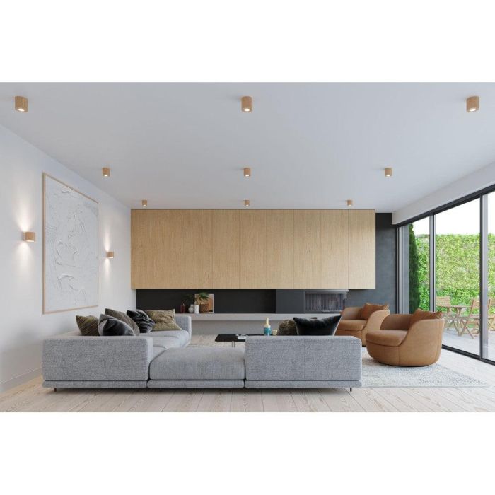 Orbis Aplique de Pared Moderno Cilíndrico Minimalista para Salón Dormitorio Infantil Negro Gris Blanco [SOL-SL.0490] 6