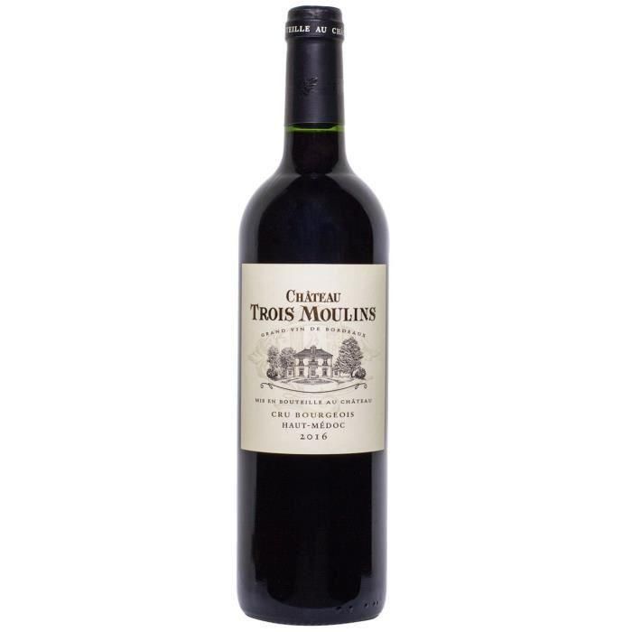 CHâteau tres Moulins 2016 Haut -Médoc Bourgeois Raw - Burdeos Wine Wine