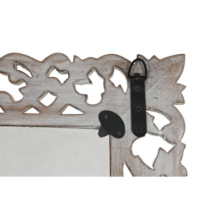 DKD Home Decor Espejo Indio Blanco Natural de Madera de Mango y Cristal 152 x 44 cm 2 DKD Home Decor Espejo Indio Blanco Natural de Madera de Mango y Cristal 152 x 44 cm 2
